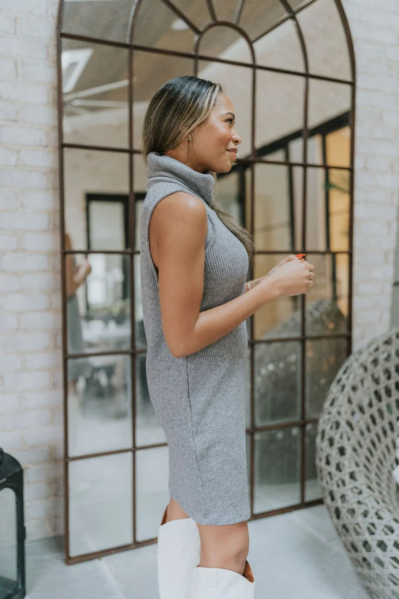 Call Me Later Sweater Dress - Image 4