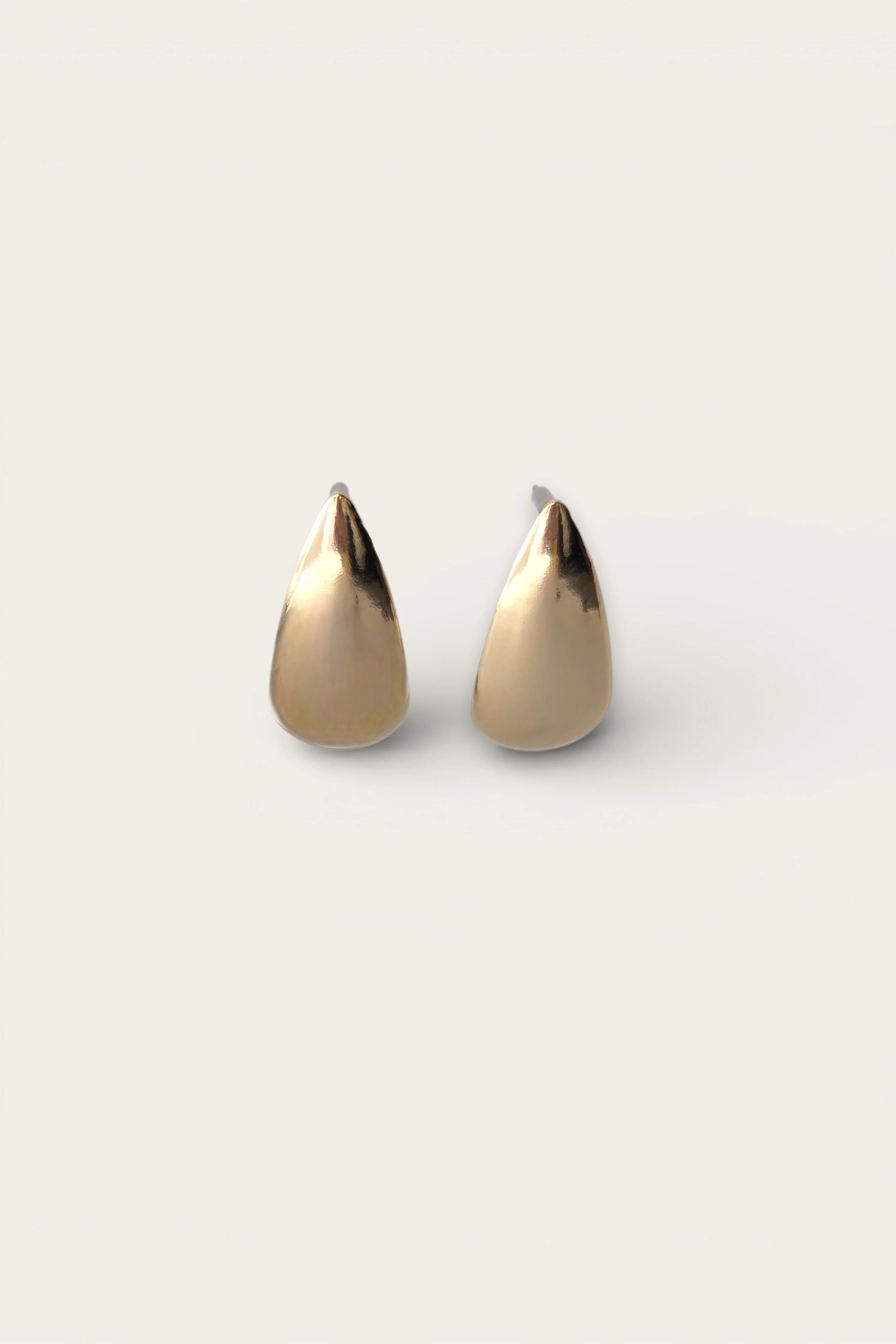 Cambry Gold Teardrop Earrings - Image 2