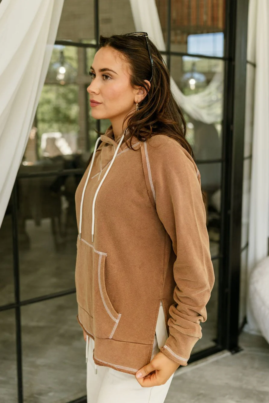 Camden Brown Hoodie Sweatshirt - Image 4