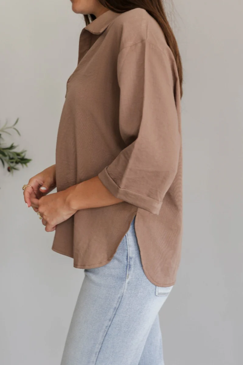 Camden Collared Top - Image 3