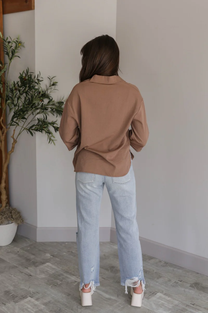 Camden Collared Top - Image 5