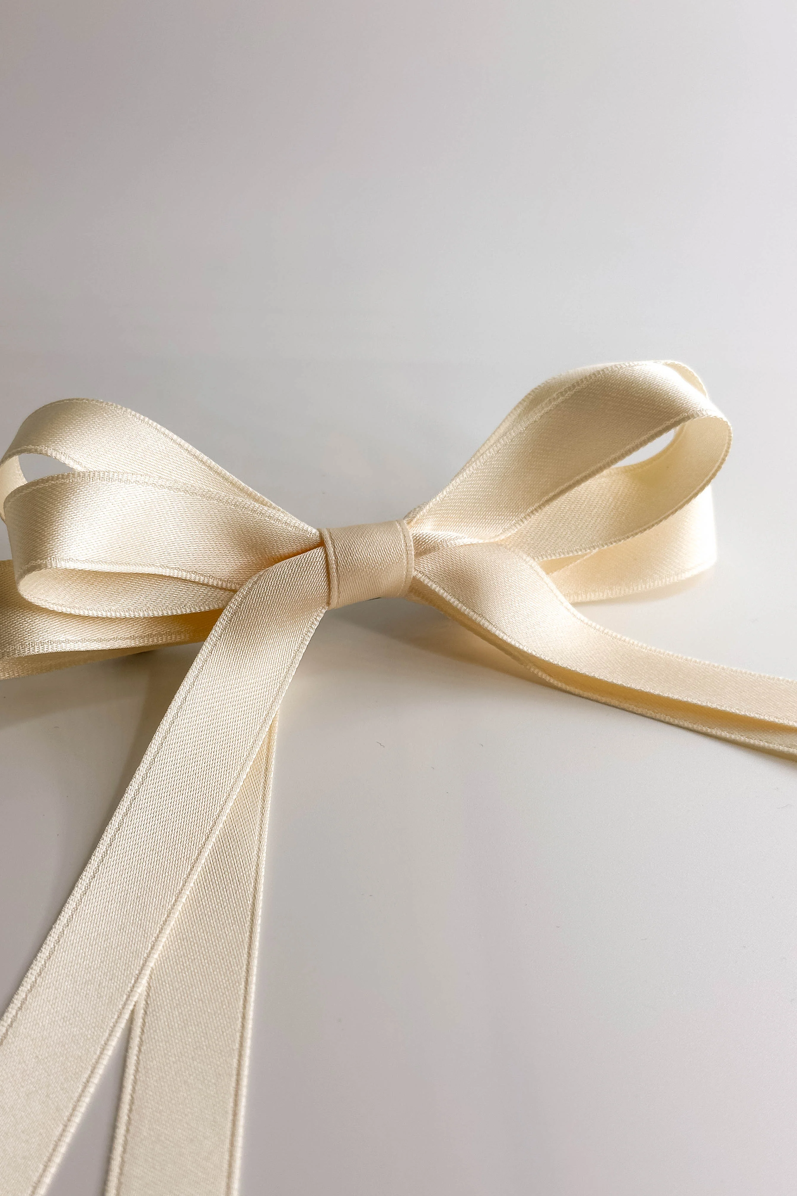 Camila Satin Hair Bow Barrette - Image 10