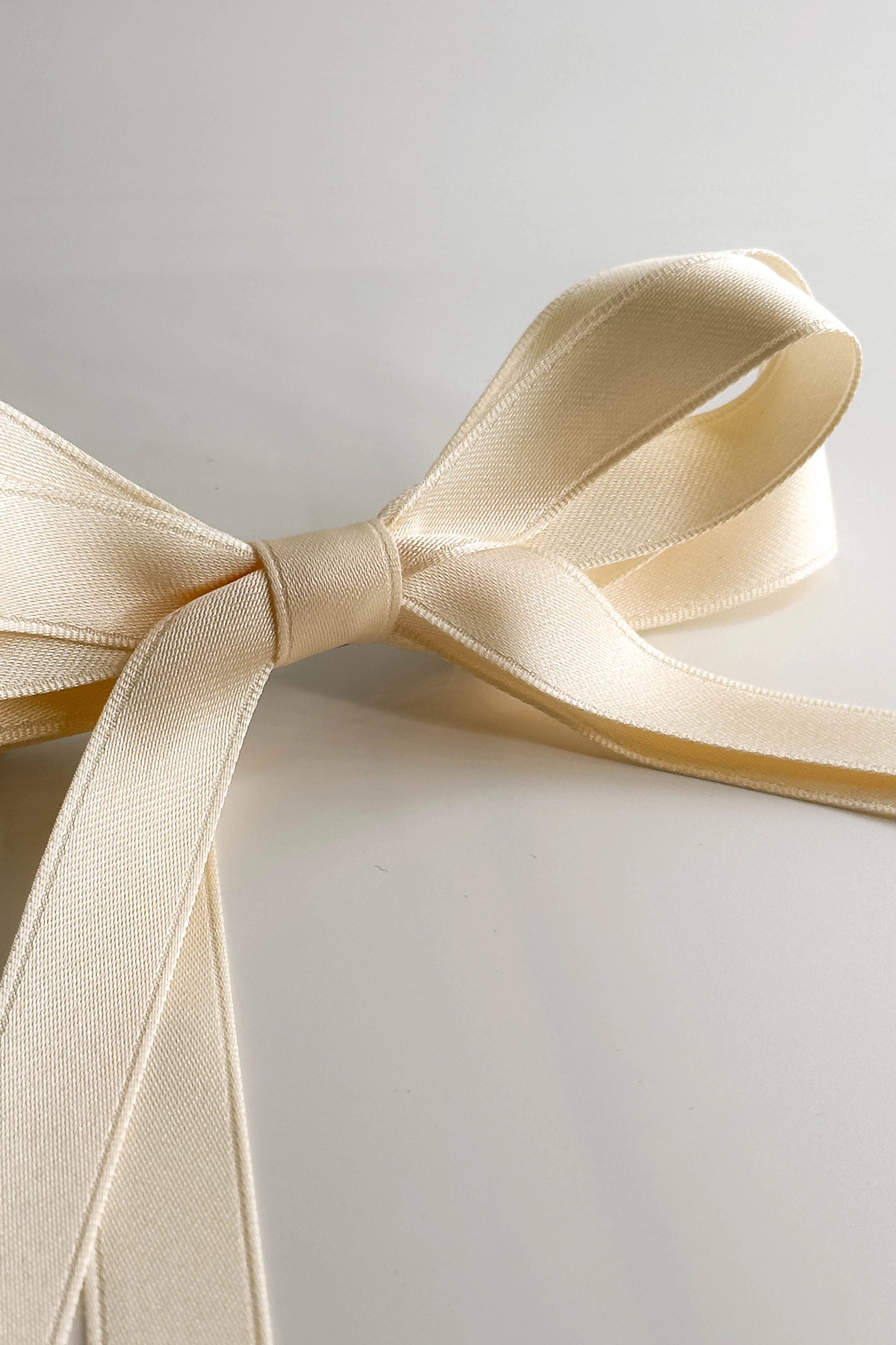 Camila Satin Hair Bow Barrette - Image 12