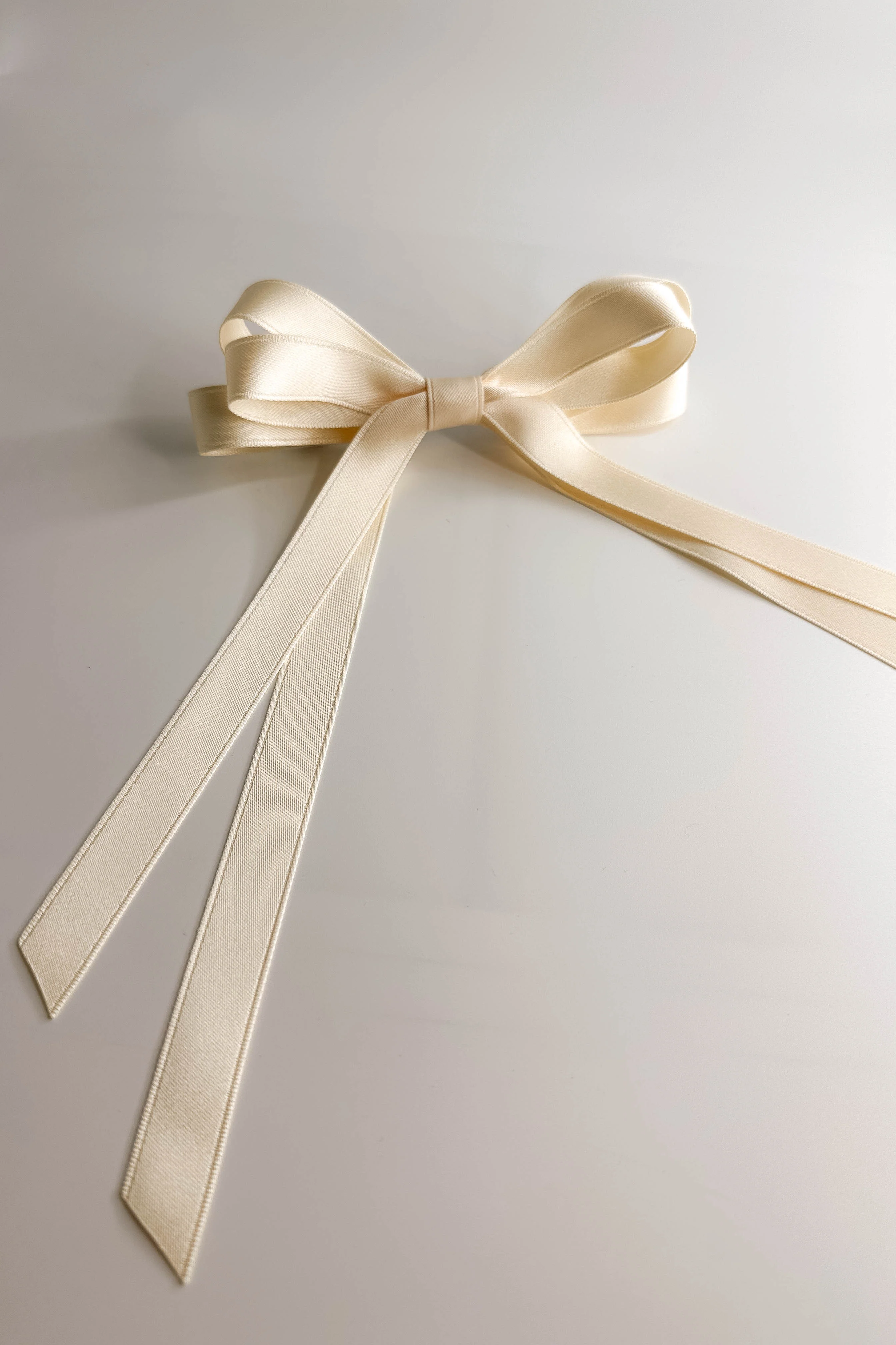 Camila Satin Hair Bow Barrette - Image 13