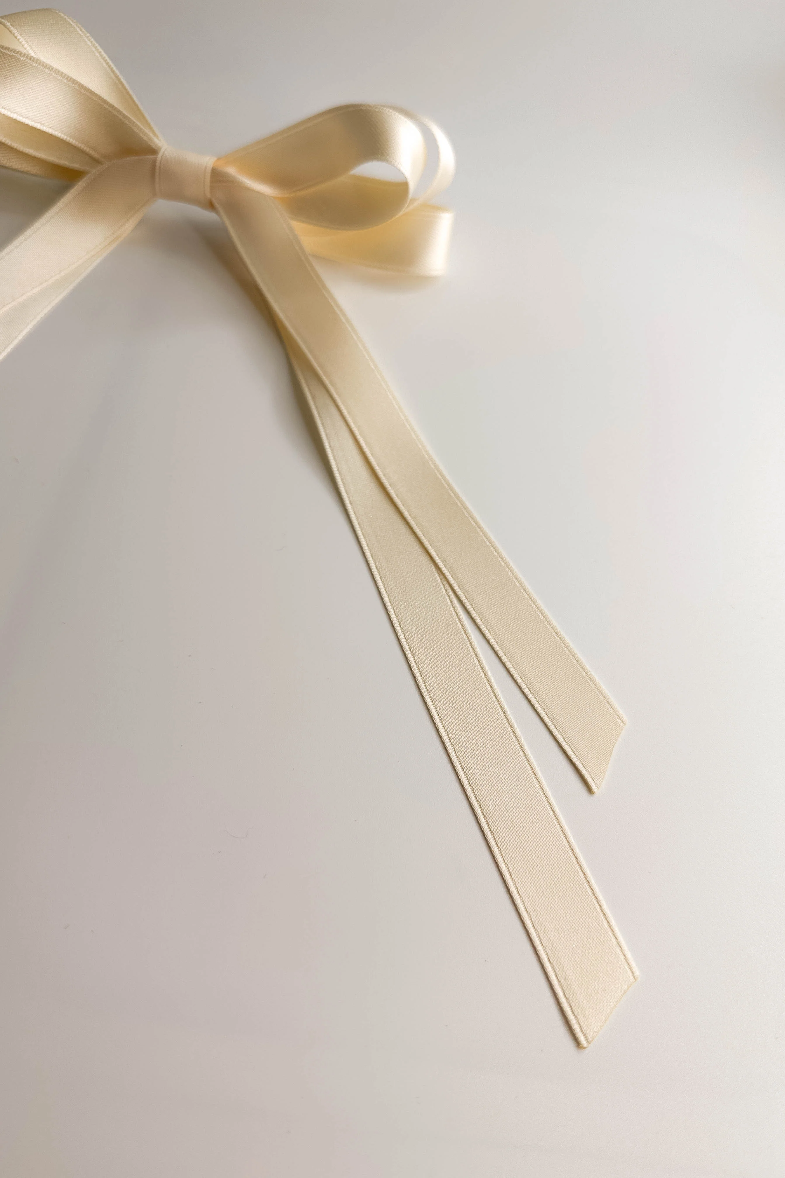 Camila Satin Hair Bow Barrette - Image 14