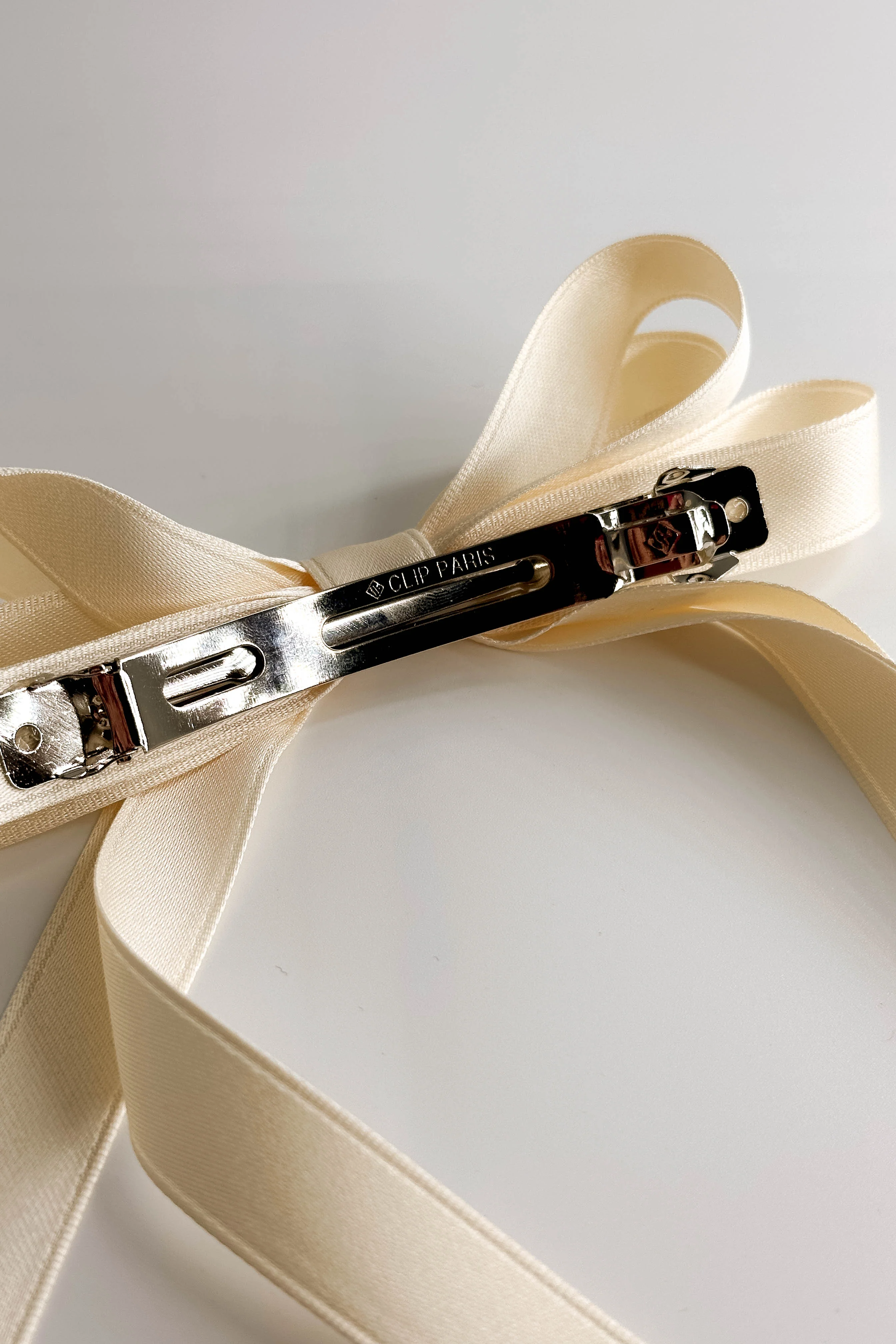 Camila Satin Hair Bow Barrette - Image 15