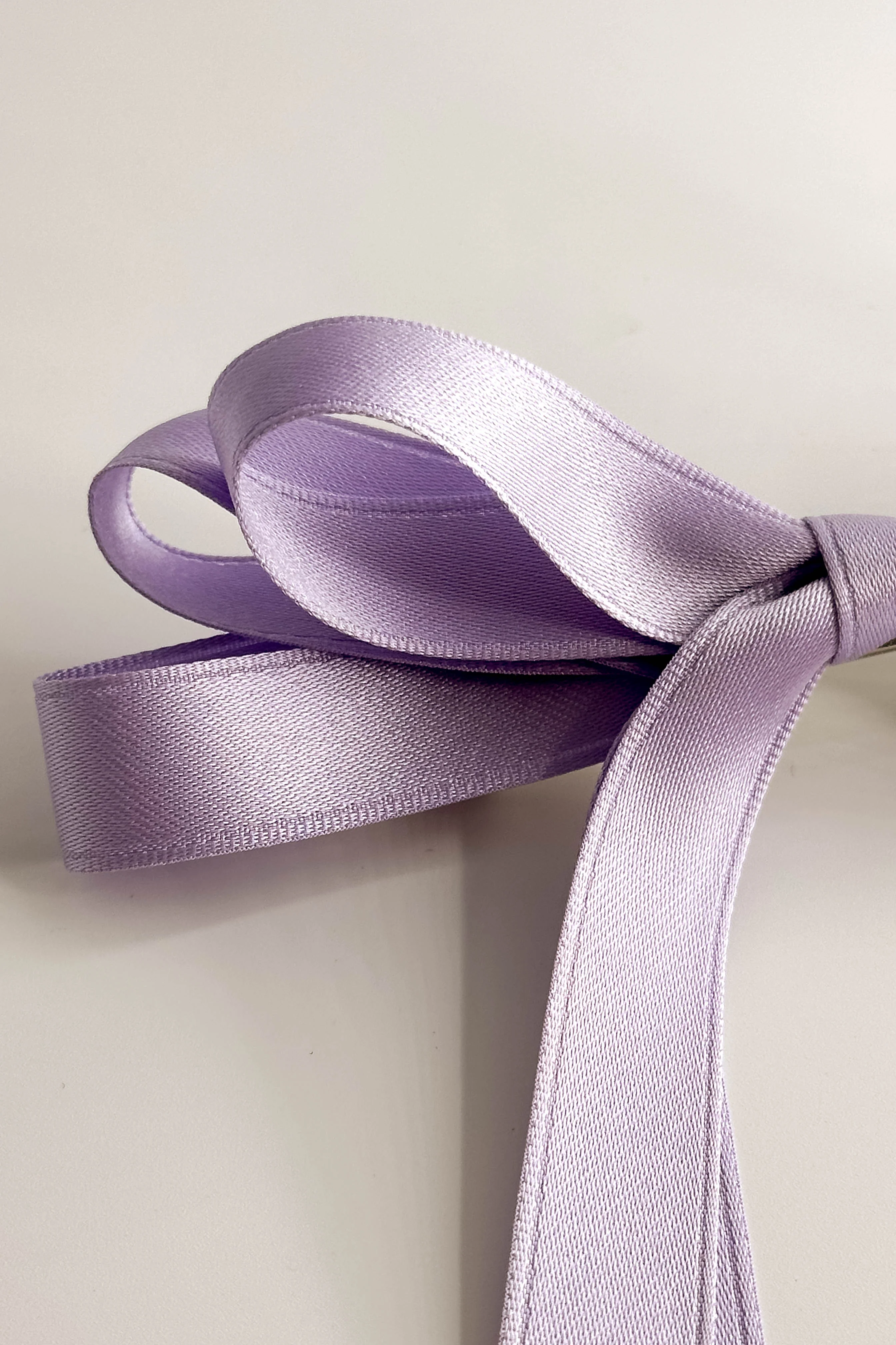 Camila Satin Hair Bow Barrette - Image 4