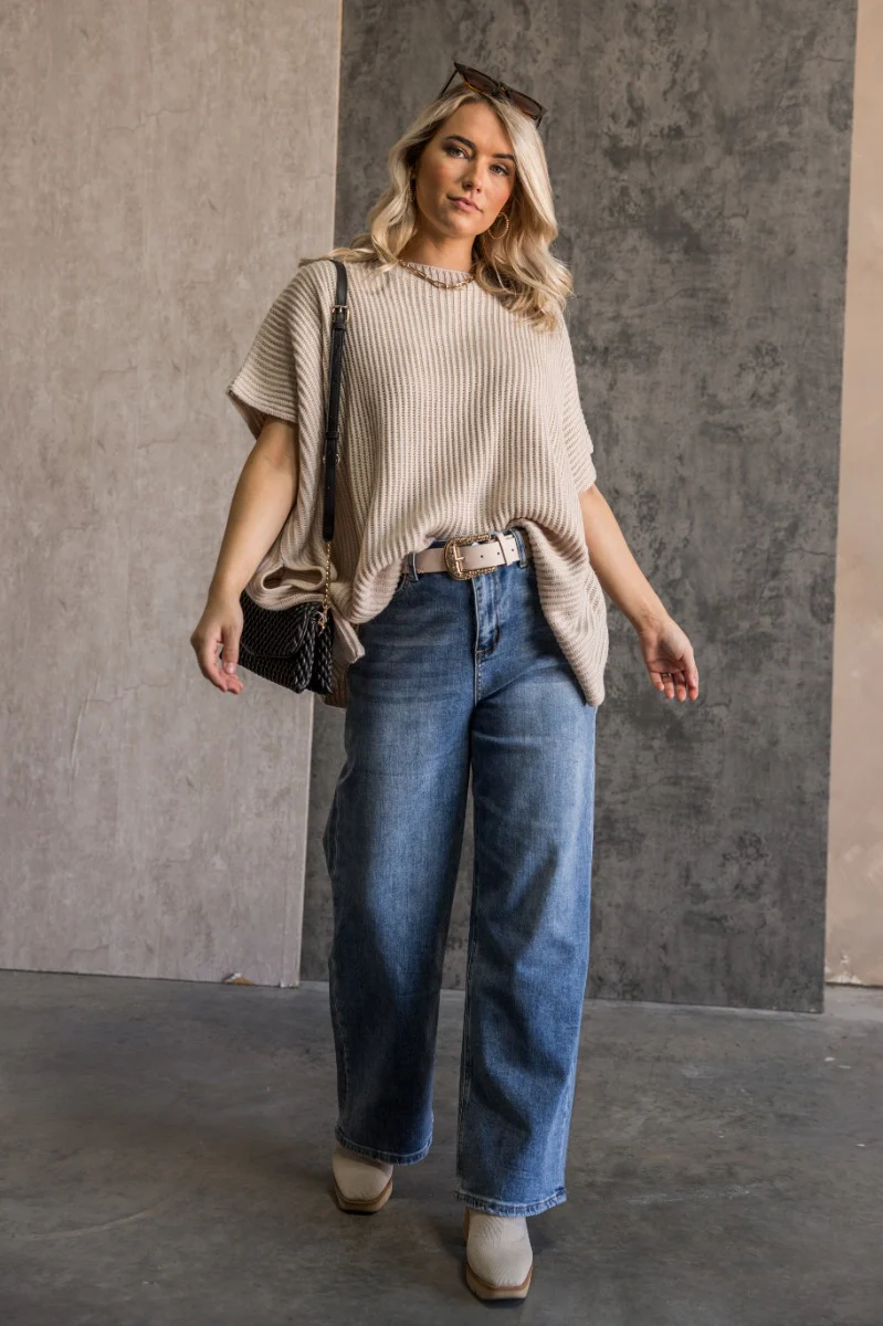 Camille Oversized Sweater Vest - Image 2