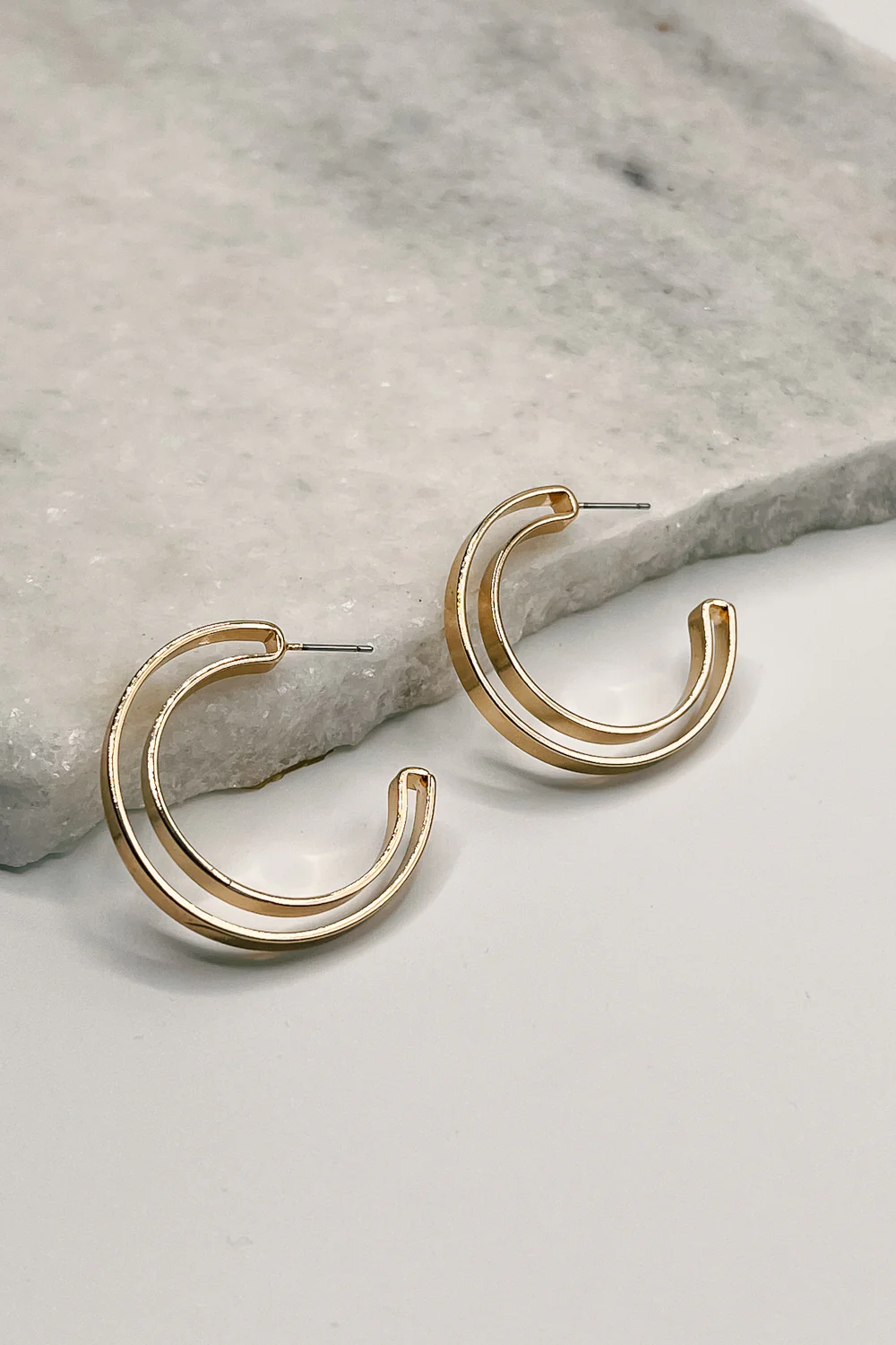 Camryn Gold Hoop Earrings