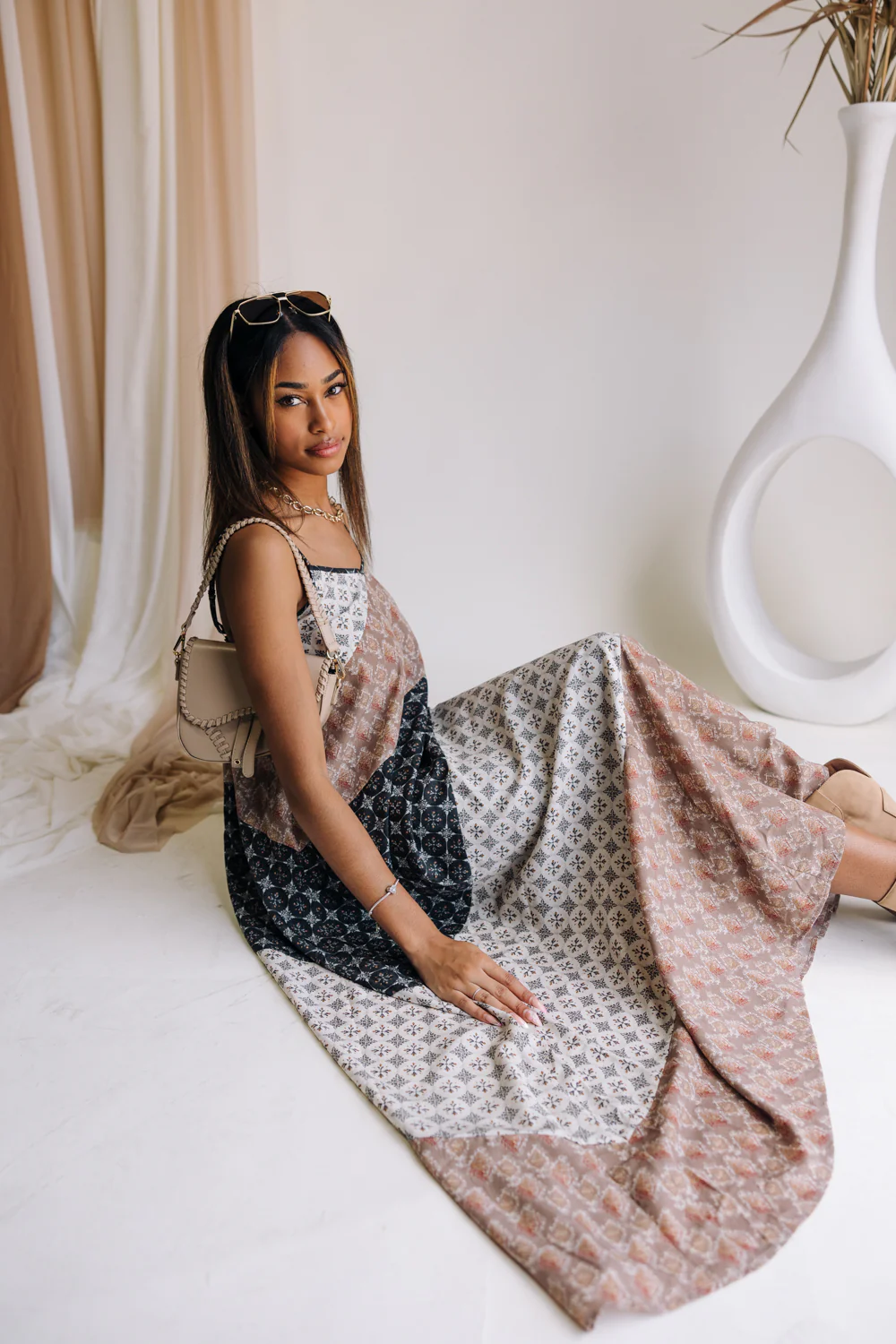 Camryn Multi Maxi Dress - Image 3