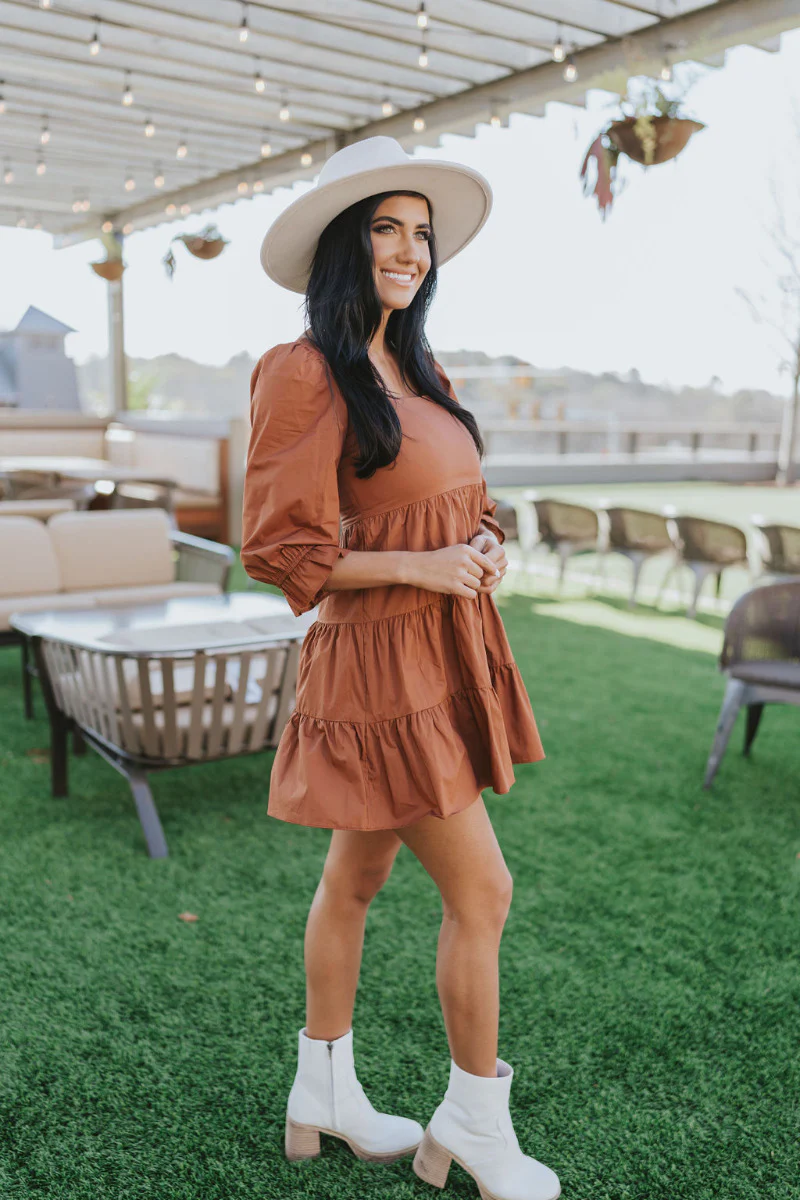 Caramel Apple Dress - Image 4