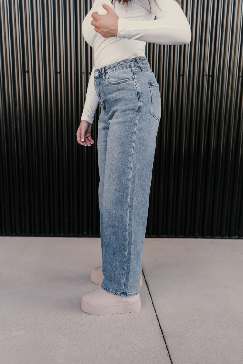 Ceros: Daniela Wide Leg Jeans - Image 5