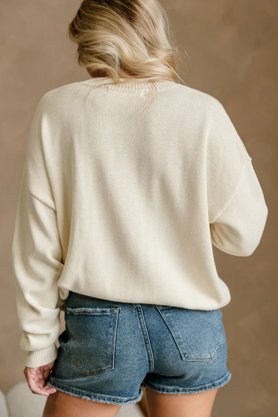 Chandler Cream Western Dog Sweater - Image 6