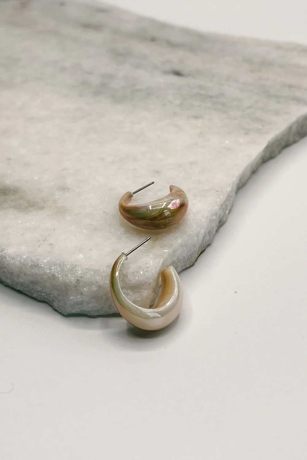 Charlie Ivory Hoops - Image 2