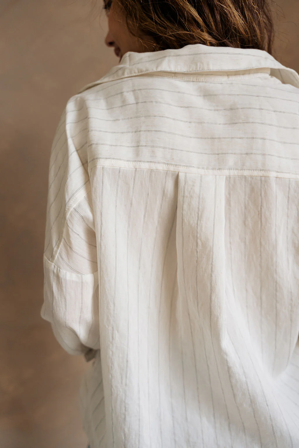 Charlie White & Black Stripe Button-Up Top - Image 4