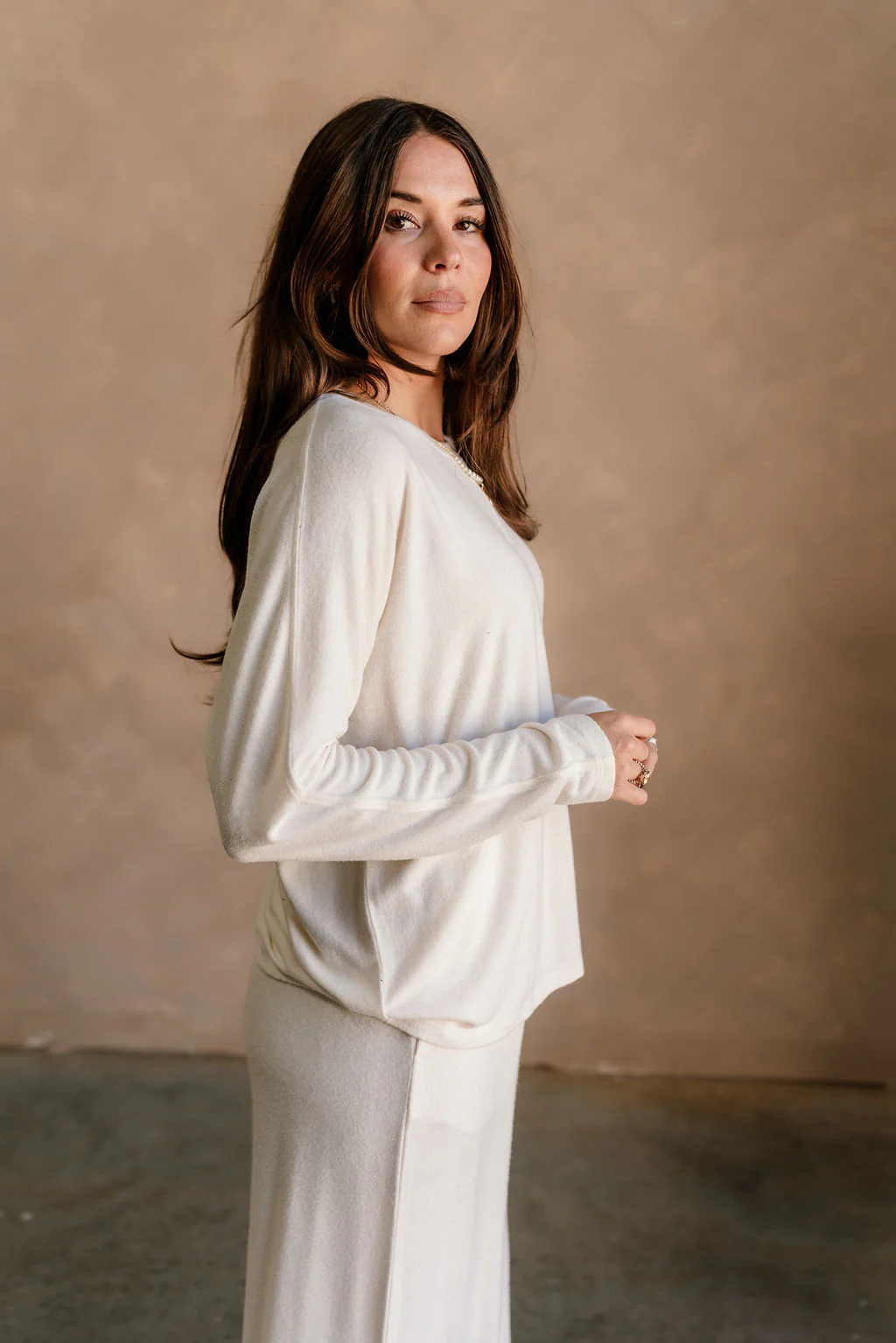 Charlotte Cream Loungewear Set - Image 10
