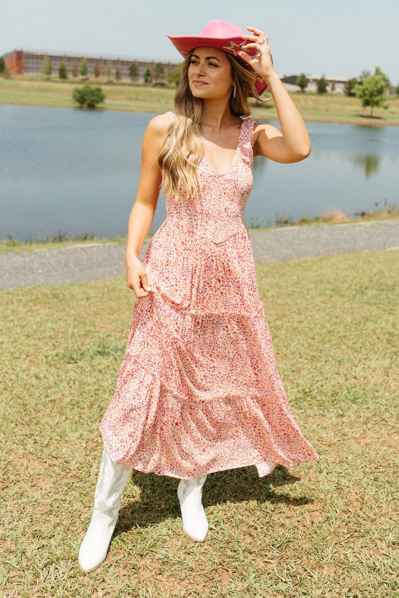 Chasing Sunshine Floral Maxi Dress - Image 2