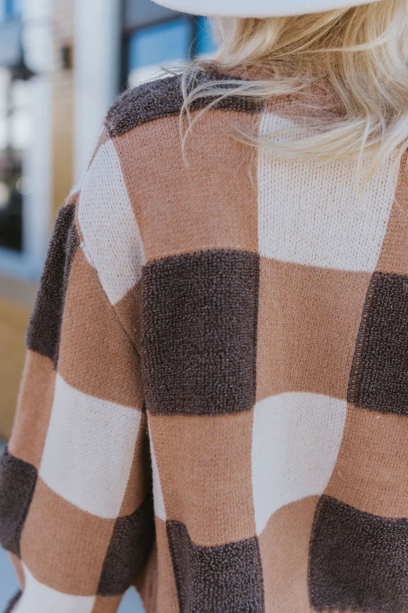 Check Mate Cardigan - Image 7