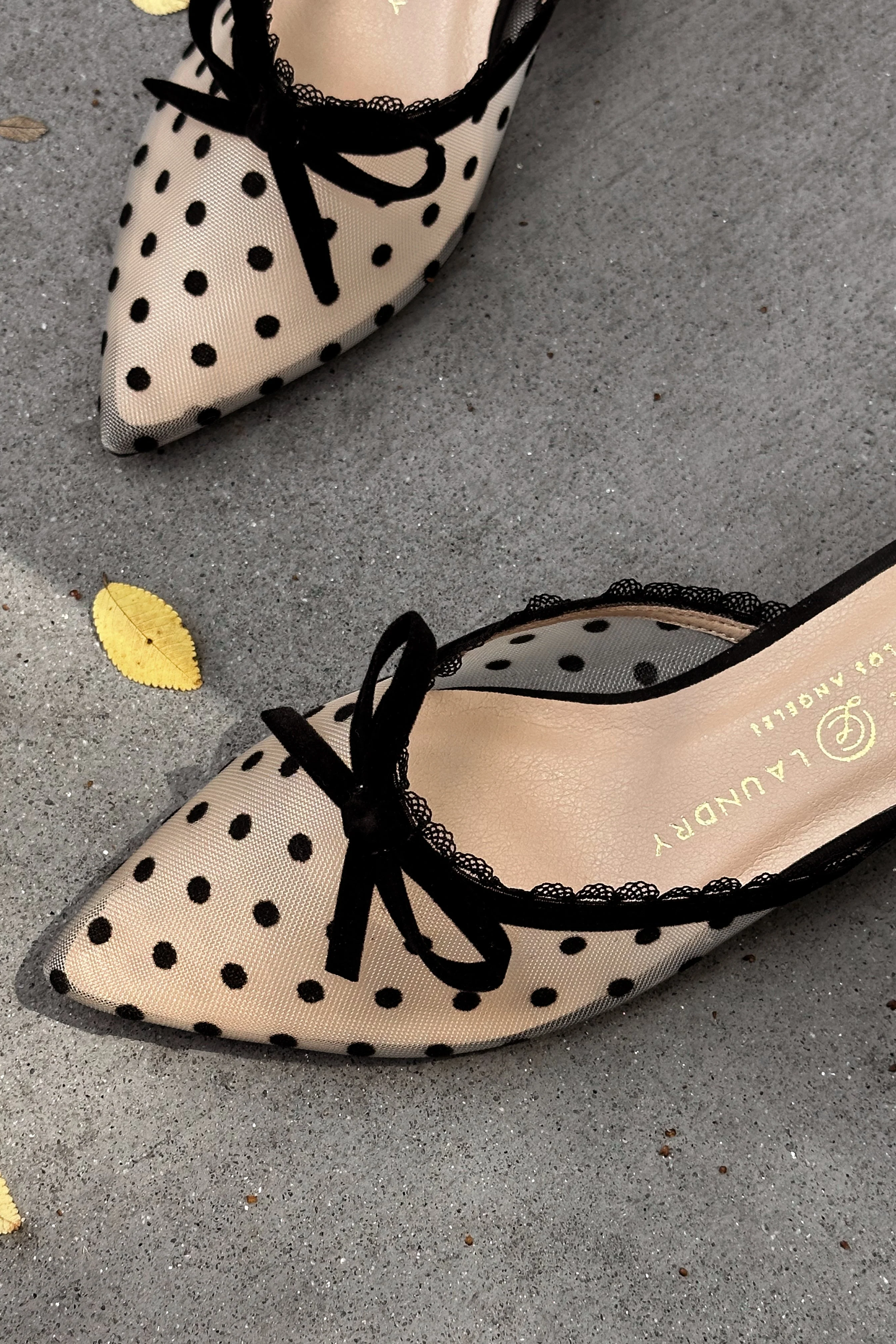 Chinese Laundry Mel Dot Mesh Kitten Heel - Image 2