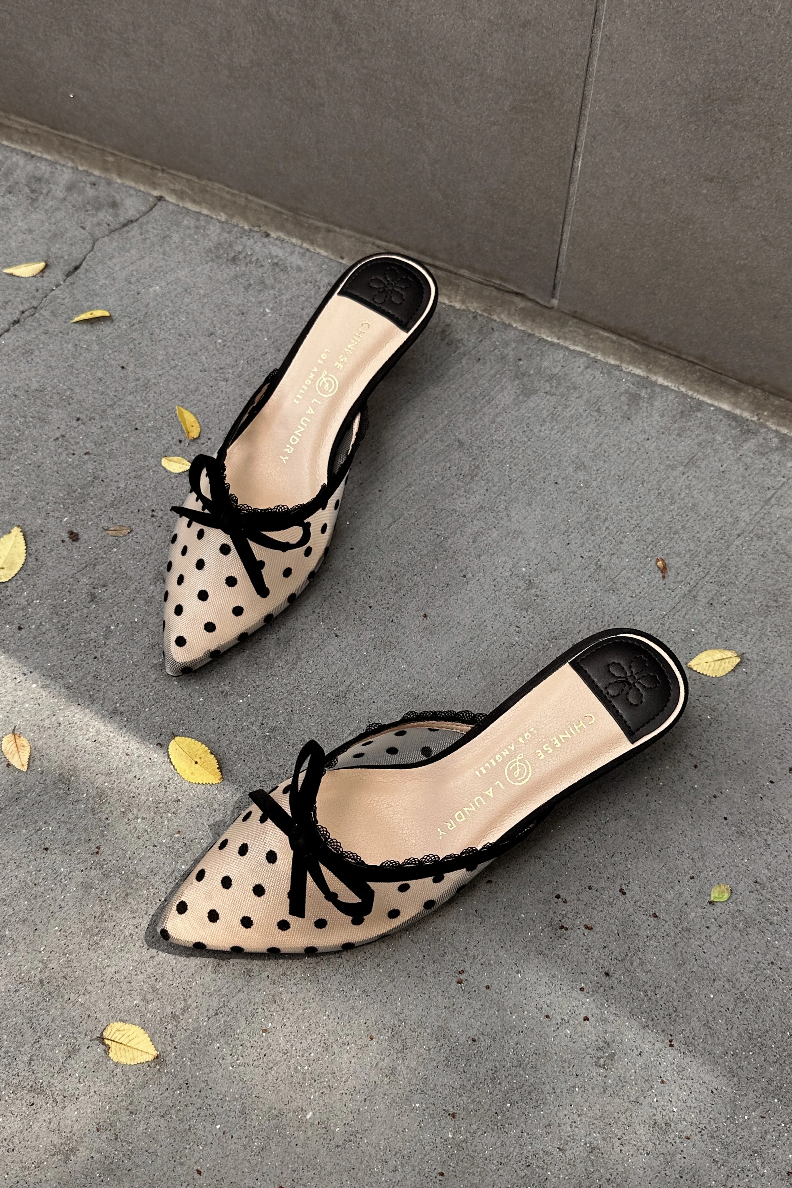 Chinese Laundry Mel Dot Mesh Kitten Heel - Image 5