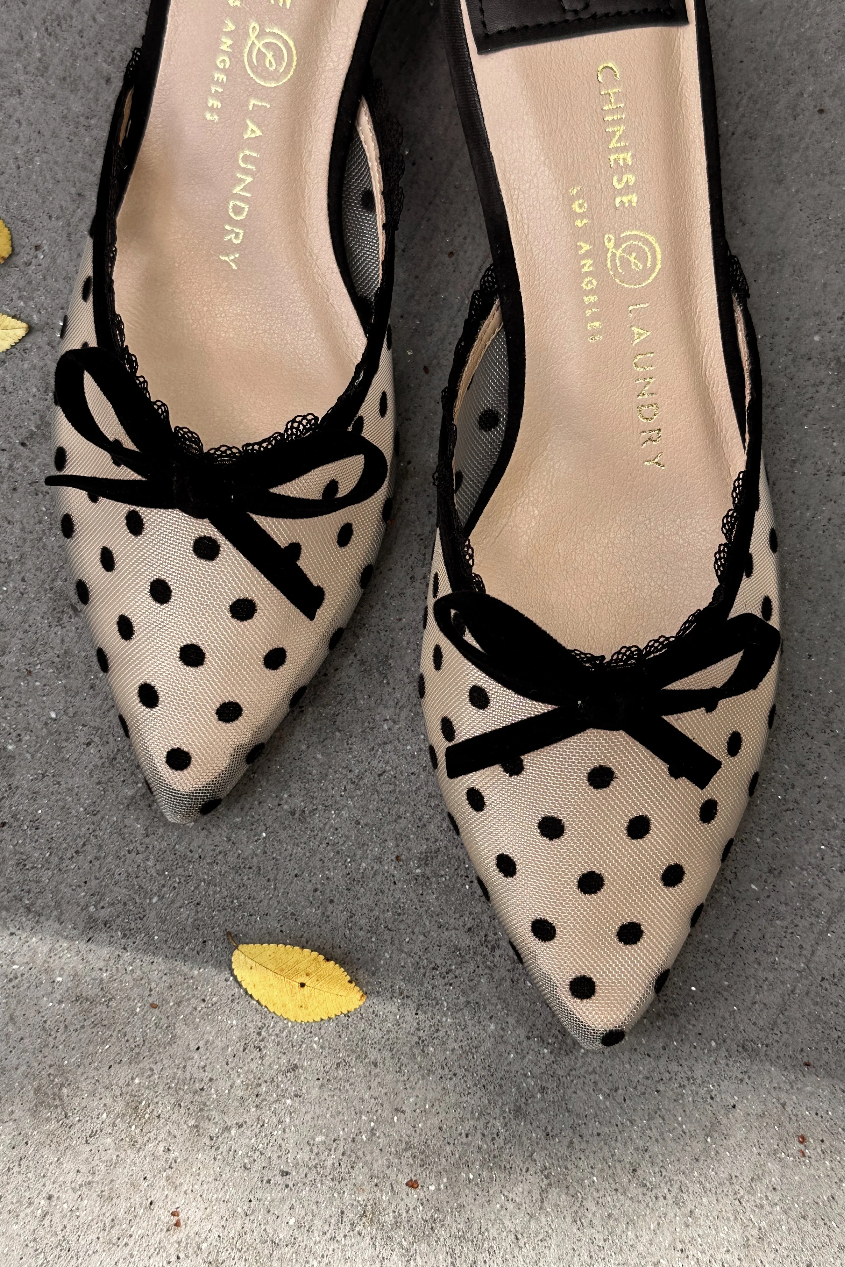 Chinese Laundry Mel Dot Mesh Kitten Heel - Image 7