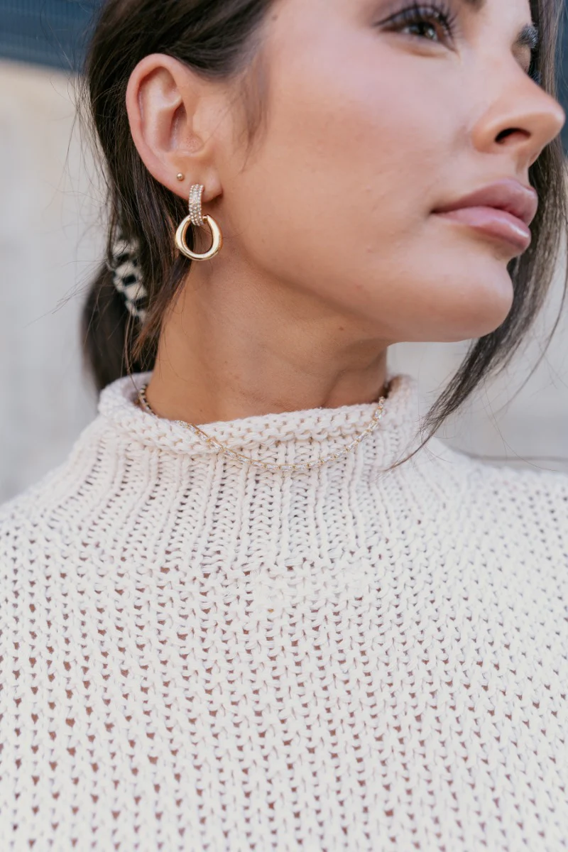 Clear To Me Earrings - Image 2