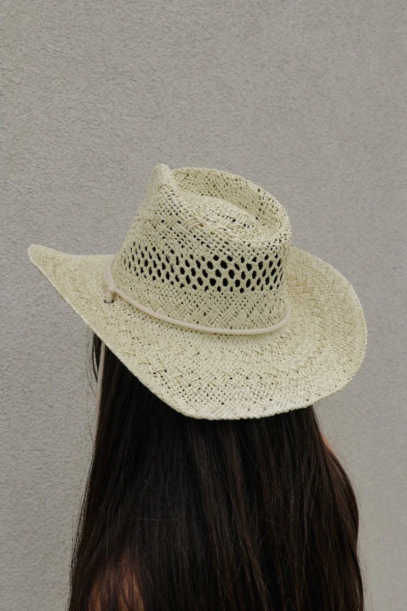 Coastal Views Hat in Ivory - Image 3