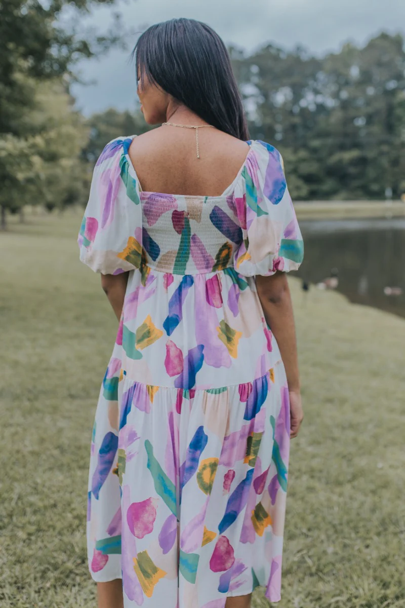 Color Your World Midi Dress - Image 3