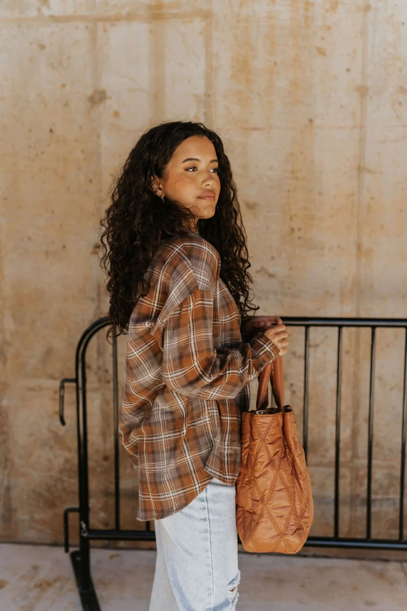 Come Back Home Plaid Top - Image 3