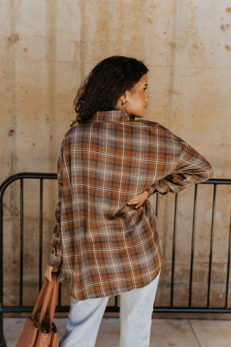 Come Back Home Plaid Top - Image 5