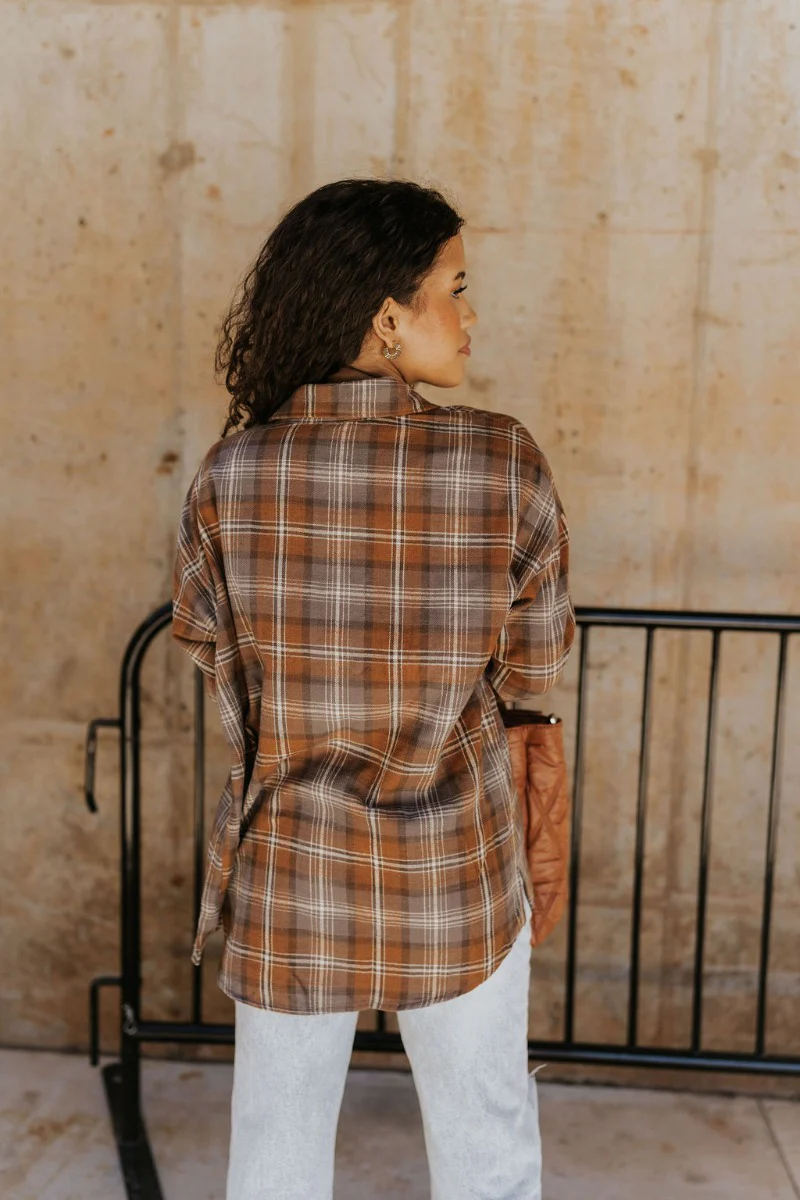 Come Back Home Plaid Top - Image 6