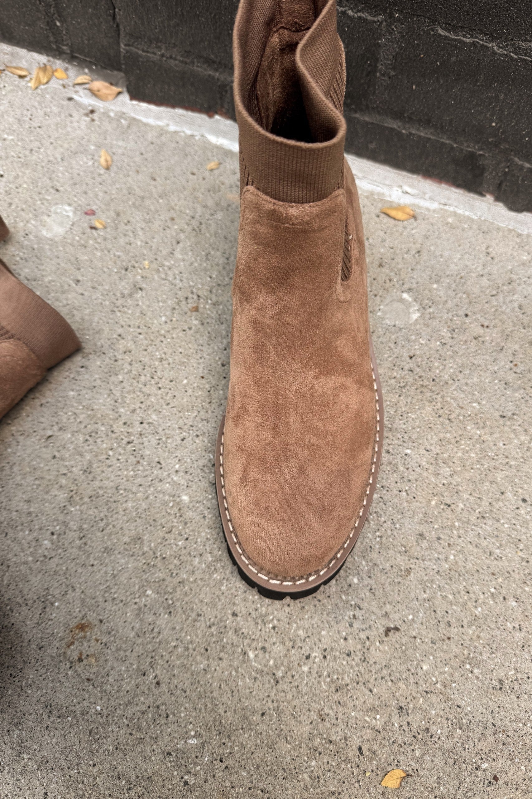 Corkys Trail Mix Walnut Faux Suede Boots - Image 4