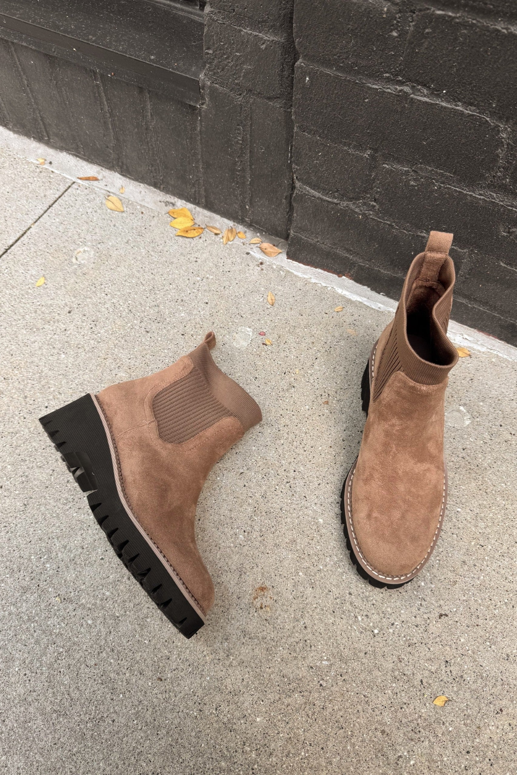 Corkys Trail Mix Walnut Faux Suede Boots - Image 5