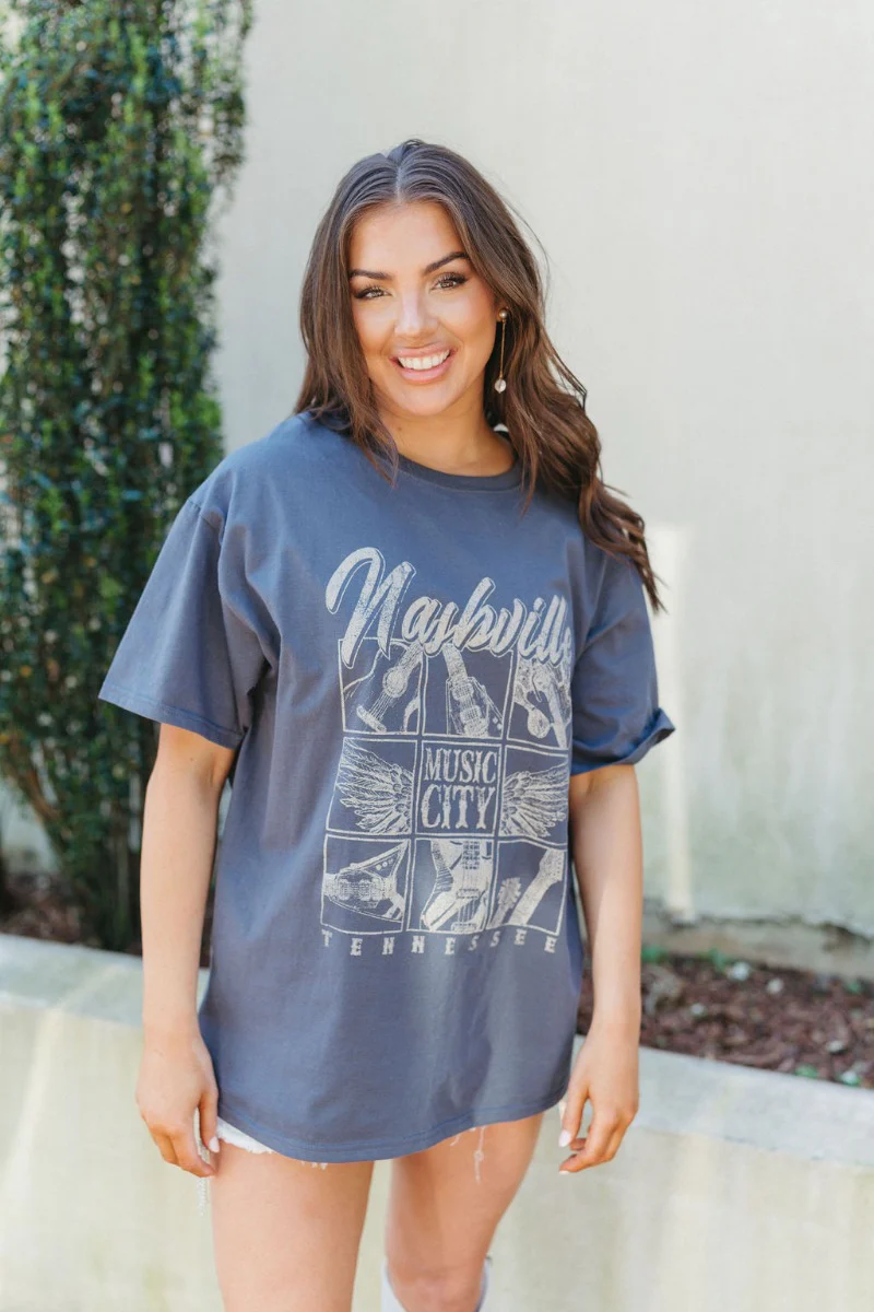 Country Music City Graphic Tee