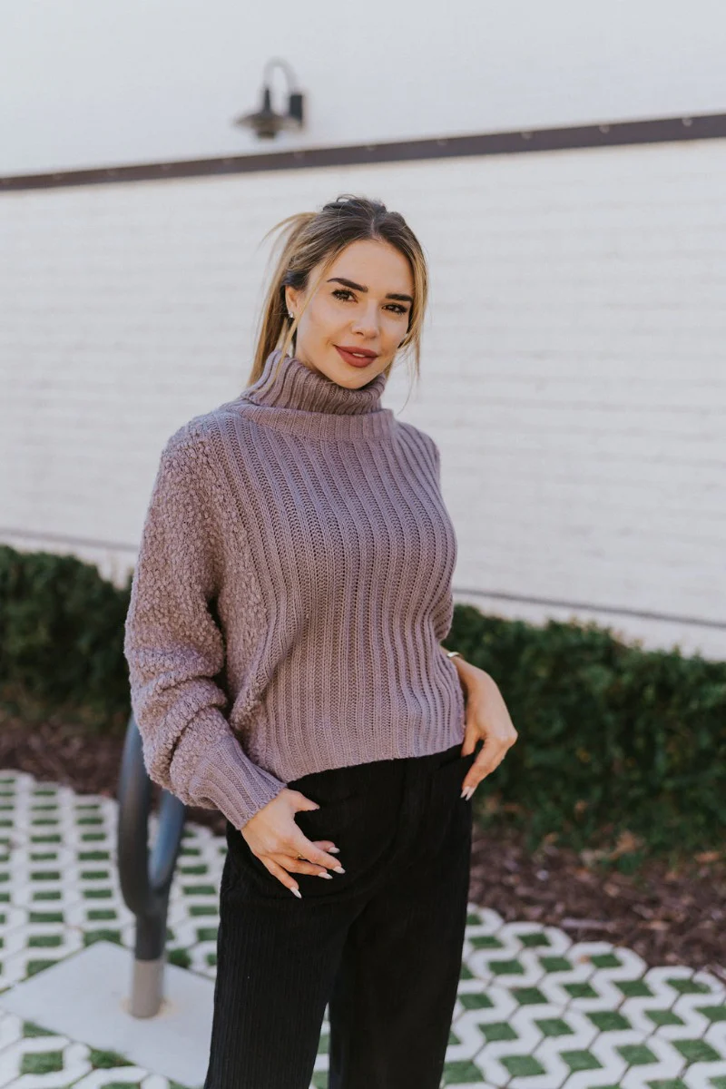 Days Go By Sweater in Grey - Image 3