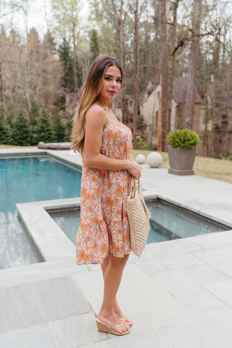 Don't Be Shy Floral Dress - Image 4