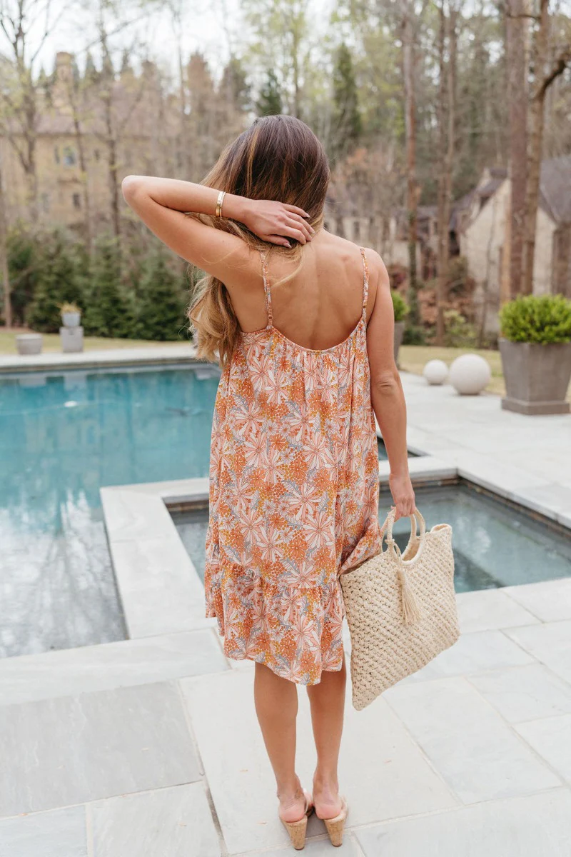 Don't Be Shy Floral Dress - Image 5