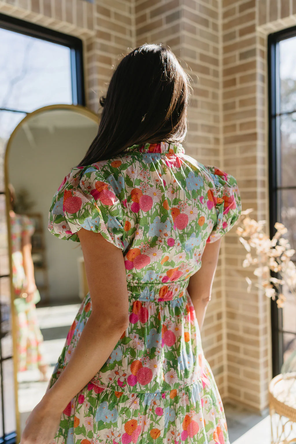 Drea Floral Multi Tiered Maxi Dress - Image 3