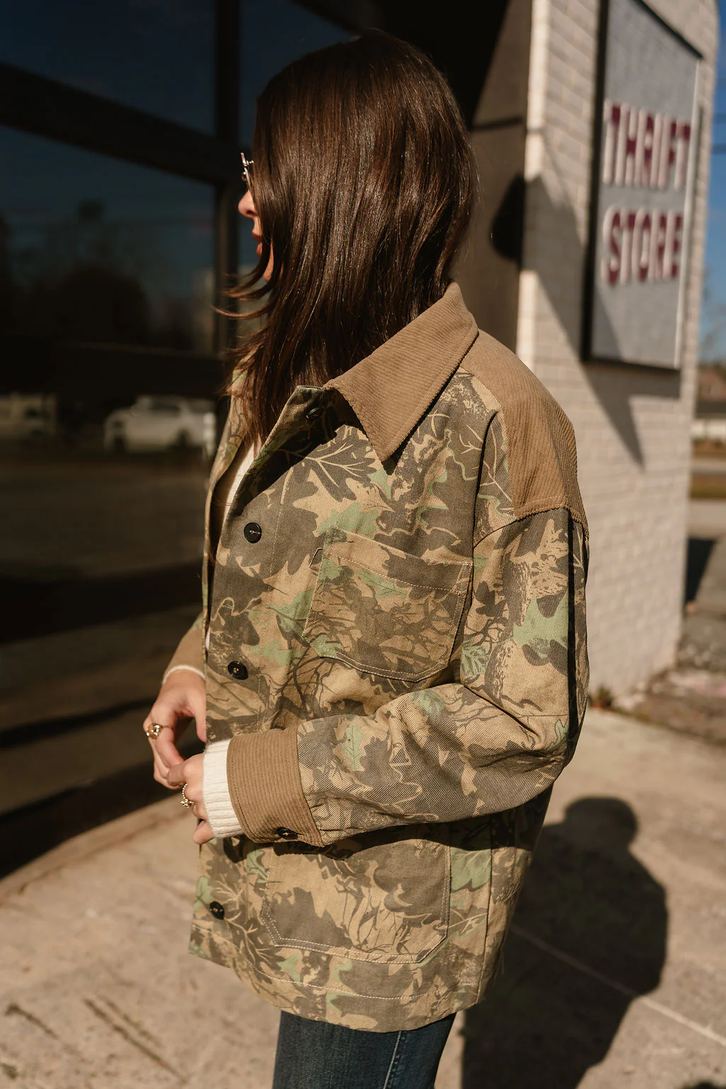Drew Camo & Corduroy Barn Jacket - Image 6