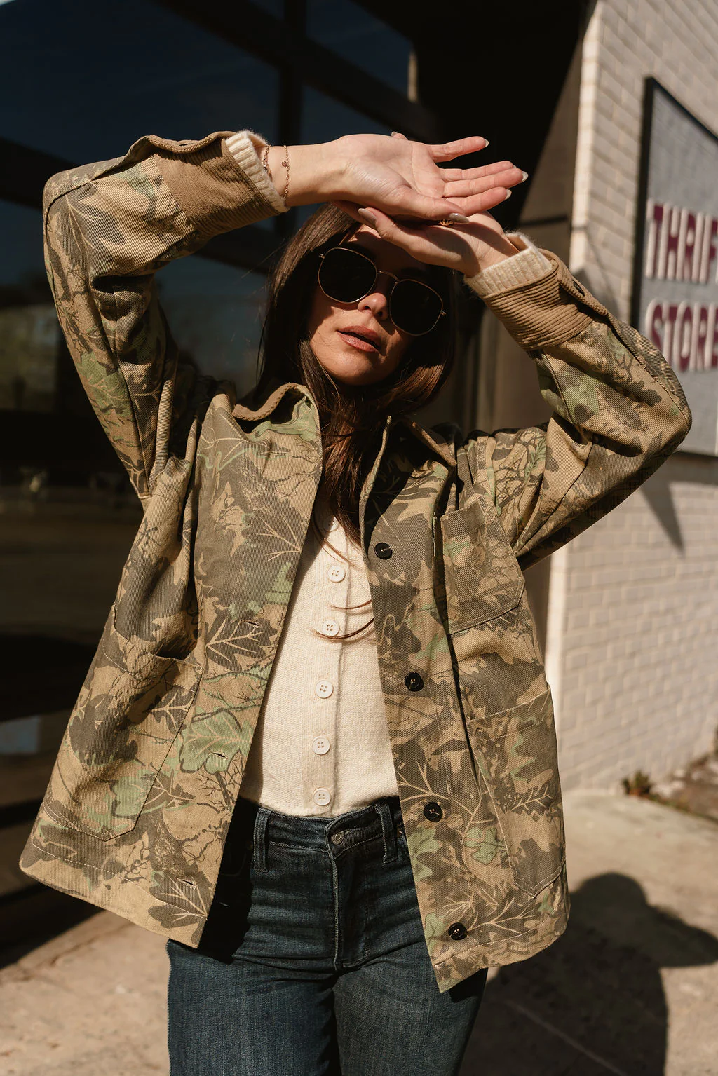 Drew Camo & Corduroy Barn Jacket - Image 8