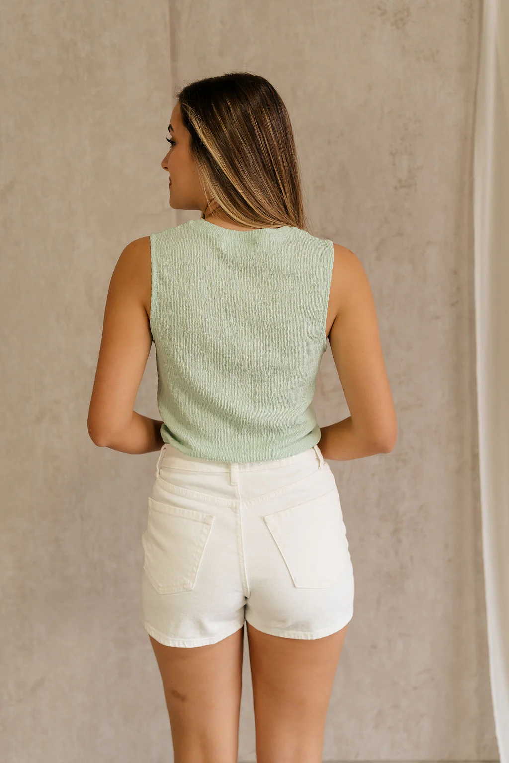 Kimber Mint Textured Tank - Image 5