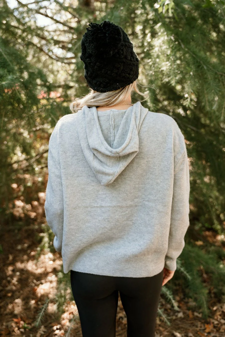 Sloan Heather Grey Hoodie Sweater - Image 10