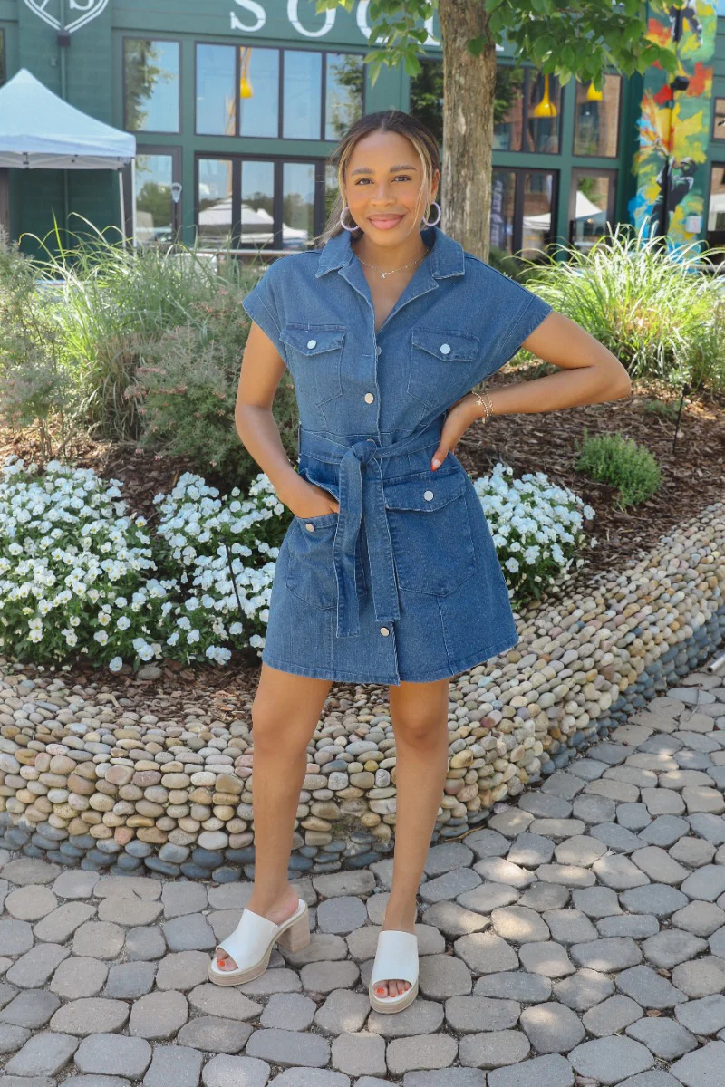 East Side Denim Dress - Image 2
