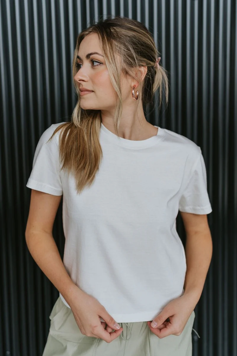 Easy Going Top in Cream