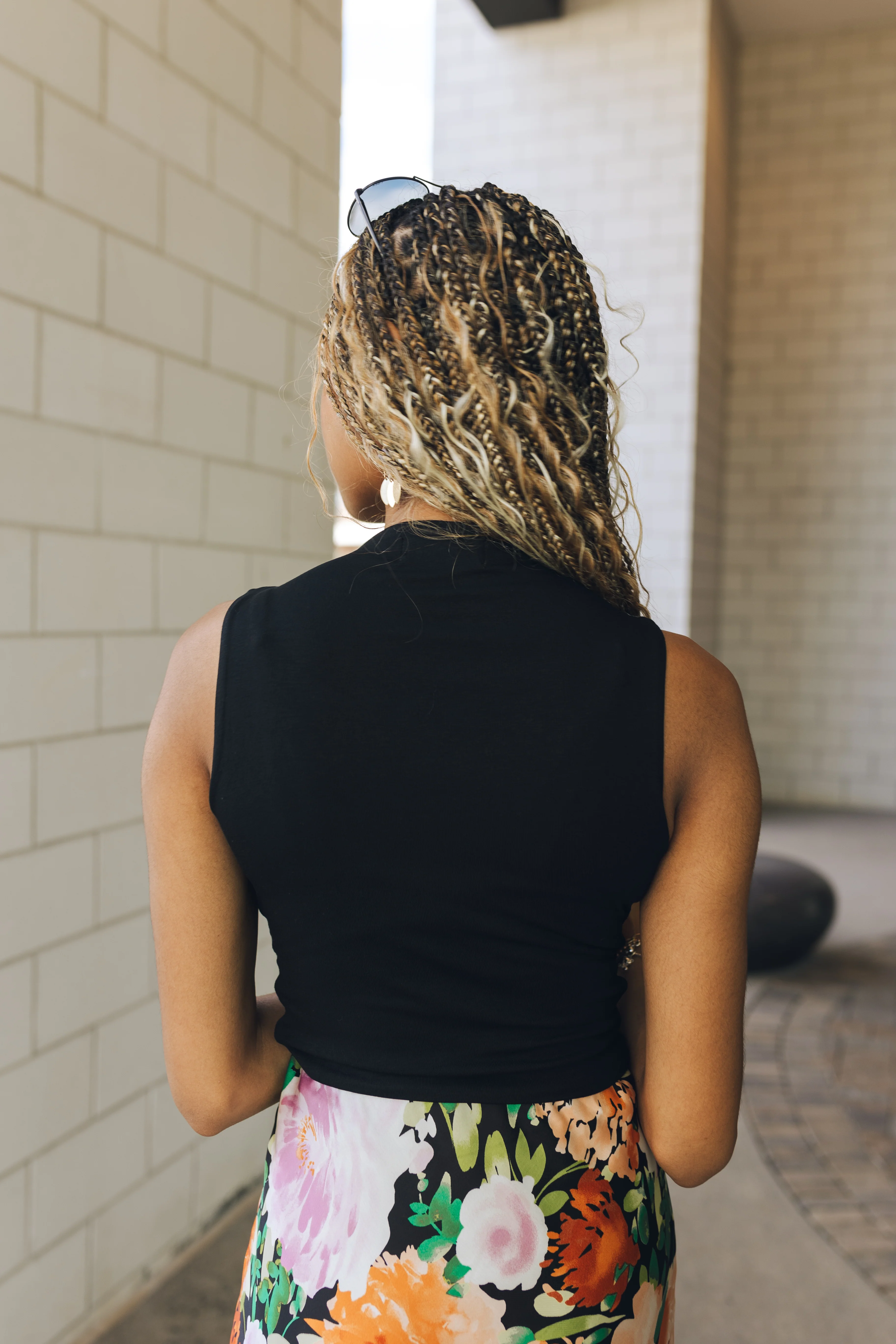 Emerie Black Tank - Image 4