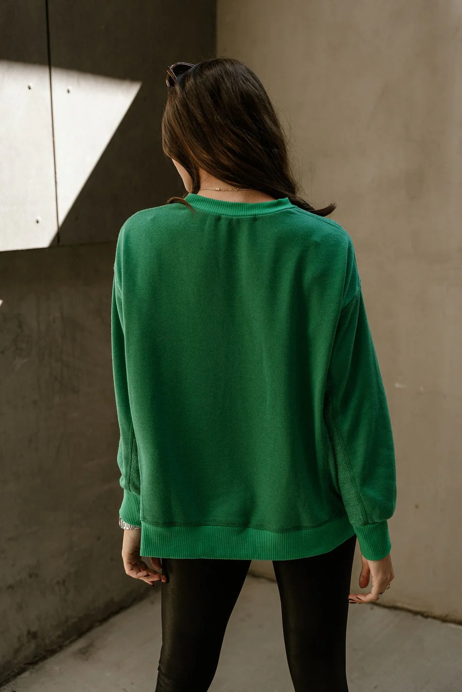 Freya Kelly Green Long Sleeve Sweatshirt - Image 4