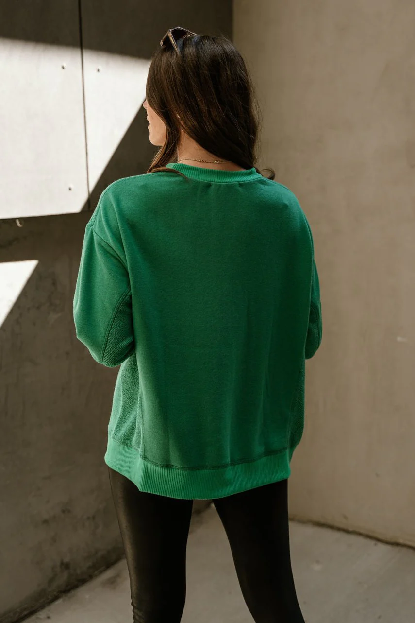 Freya Kelly Green Long Sleeve Sweatshirt - Image 7
