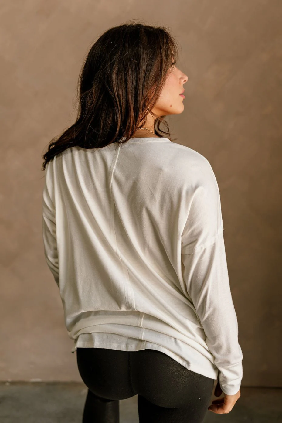 Alina Off White Long Sleeve Top - Image 5