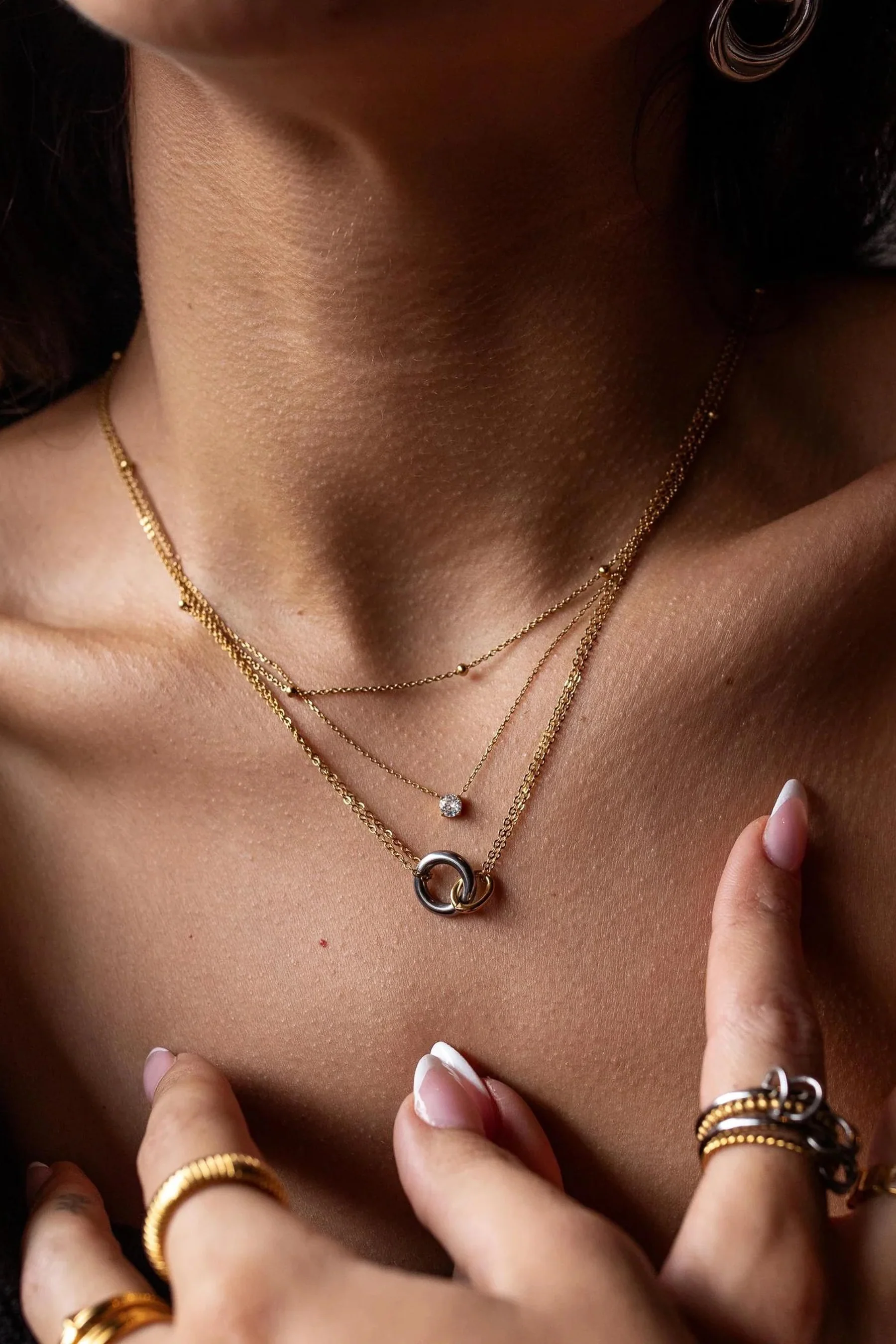 ALCO Everbound Gold & Silver Intermix Necklace