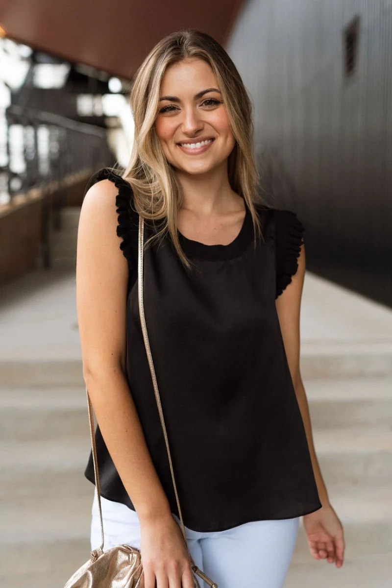 Everything You Love Top in Black